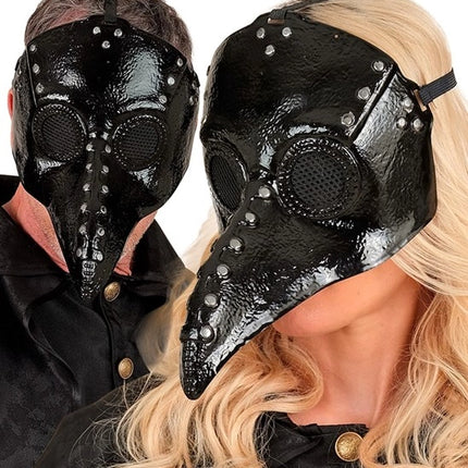 MASCHERA DEL MEDICO DELLA PESTE - PLASTICA RIGIDA