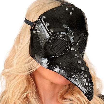 MASCHERA DEL MEDICO DELLA PESTE - PLASTICA RIGIDA