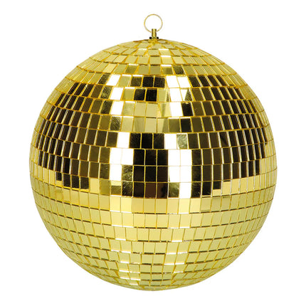 Palla da discoteca dorata (Ø 30 cm)