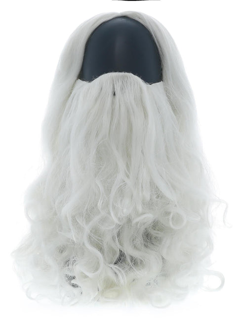 Barba e parrucca di Sinterklaas lunghe