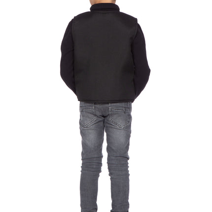 Gilet SWAT ragazzi Nero (V)