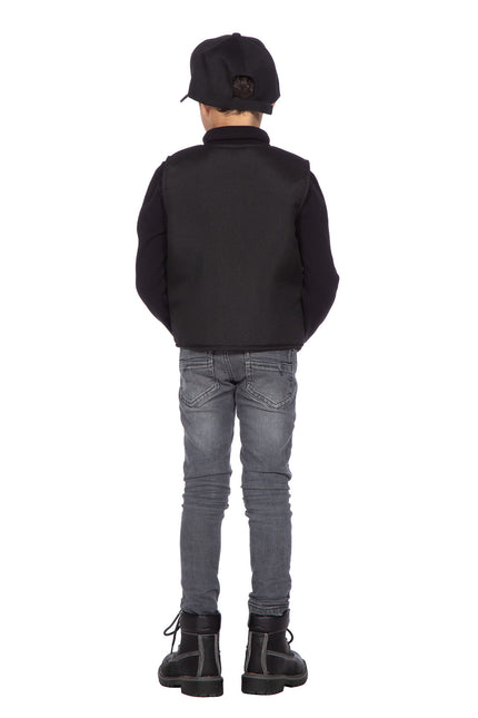 Gilet SWAT ragazzi Nero (V)