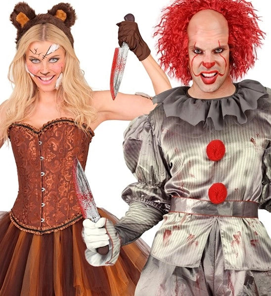 Coltello finto sanguinolento di Halloween