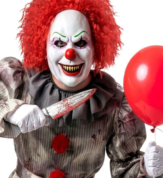 Coltello finto sanguinolento di Halloween