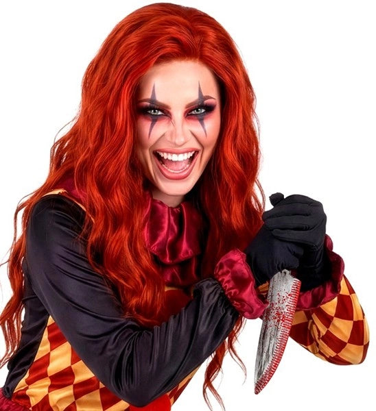 Coltello finto sanguinolento di Halloween