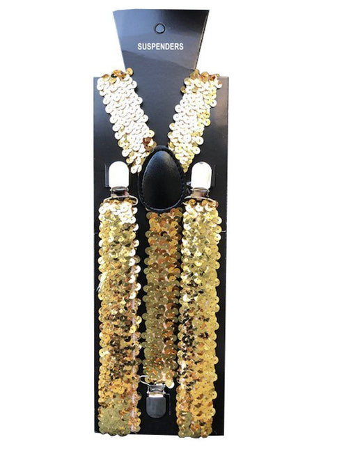 Bretelle Paillet Gold - Larghezza 2,5 cm