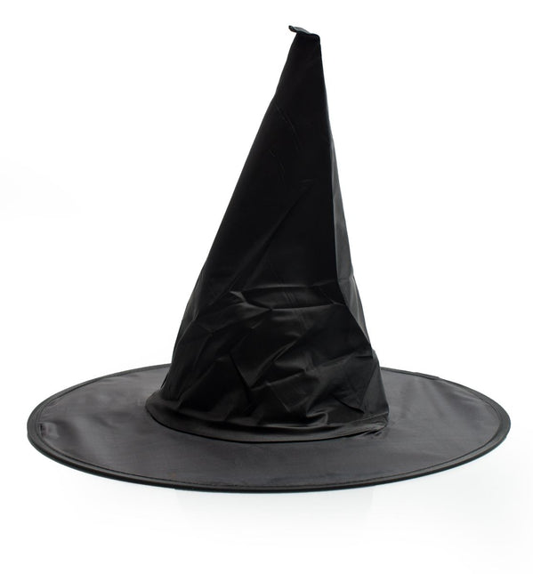 Cappello da strega di Halloween nero alto
