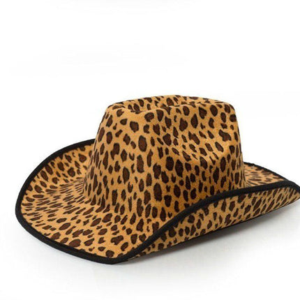 Cappello da cowboy Leopard