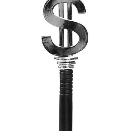 Bastone del dollaro d'argento - 3 pezzi 105 cm