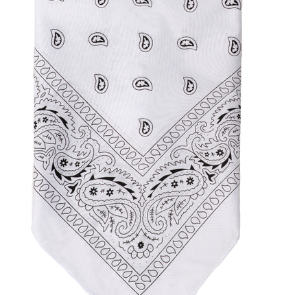 Bandana bianca 52 cm