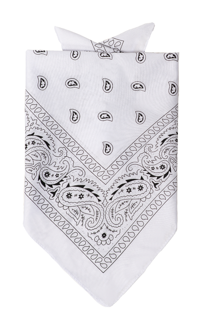Bandana bianca 52 cm