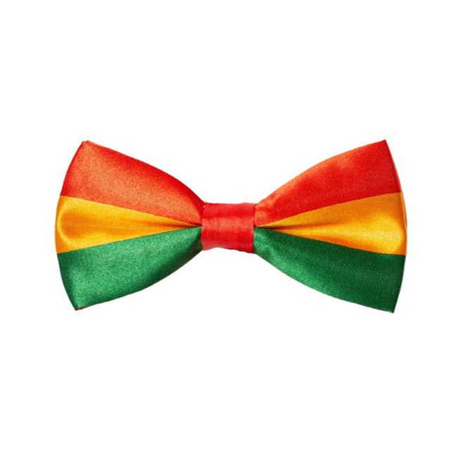 Papillon rosso/giallo/verde - Confezione da 6 pezzi