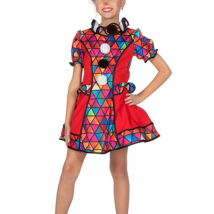 Vestito da clown per ragazze