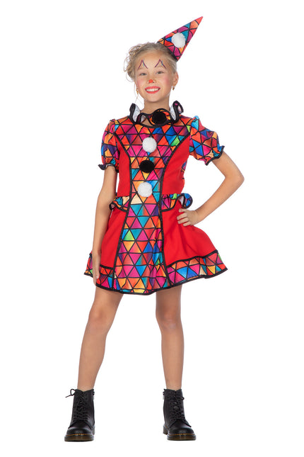 Vestito da clown per ragazze