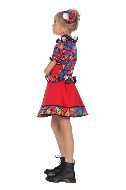 Vestito da clown per ragazze