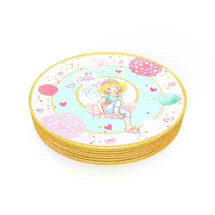 Piattini "Principessa Lillifee" 23 cm, 8 pezzi