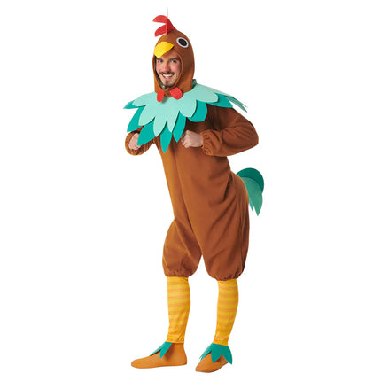 Costume da adulto “El pollo loco”