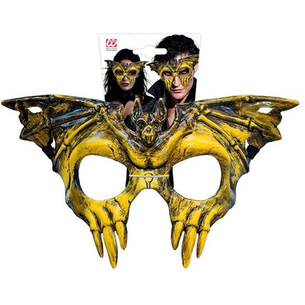 MASCHERA PER GLI OCCHI TESCHIO E PIPISTRELLO - PLASTICA RIGIDA