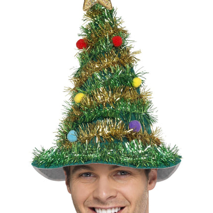 Cappello di Babbo Natale Albero di Natale Stella