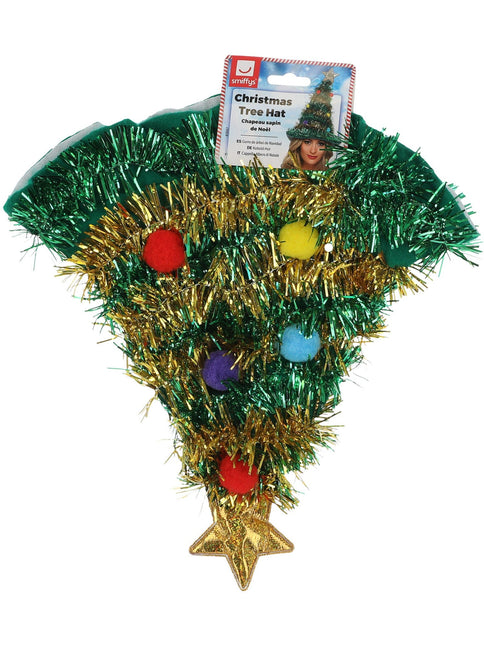 Cappello di Babbo Natale Albero di Natale Stella