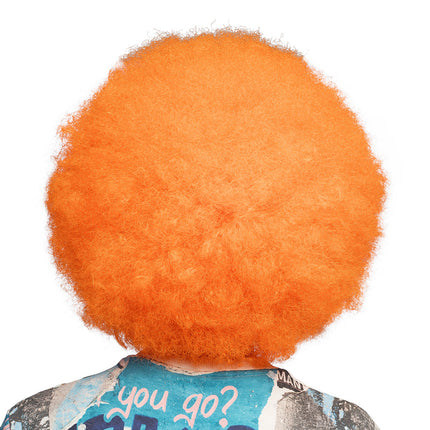 Parrucca Sugar arancione neon UV