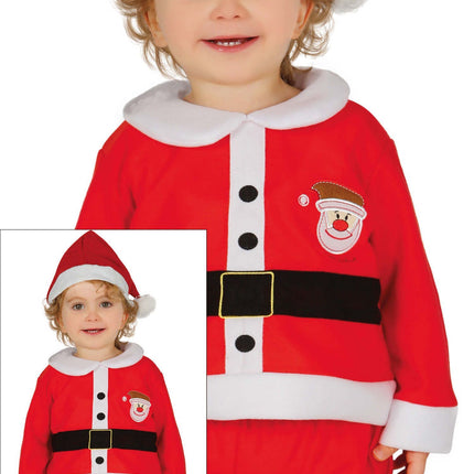 Il vestito da Babbo Natale del bambino