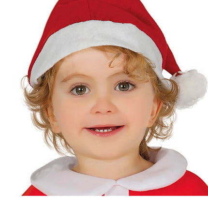 Il vestito da Babbo Natale del bambino