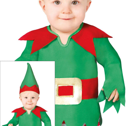 Tuta da elfo di Natale per bambini