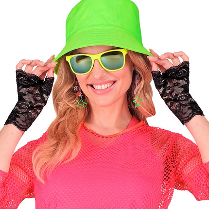 GUANTI IN PIZZO NERO