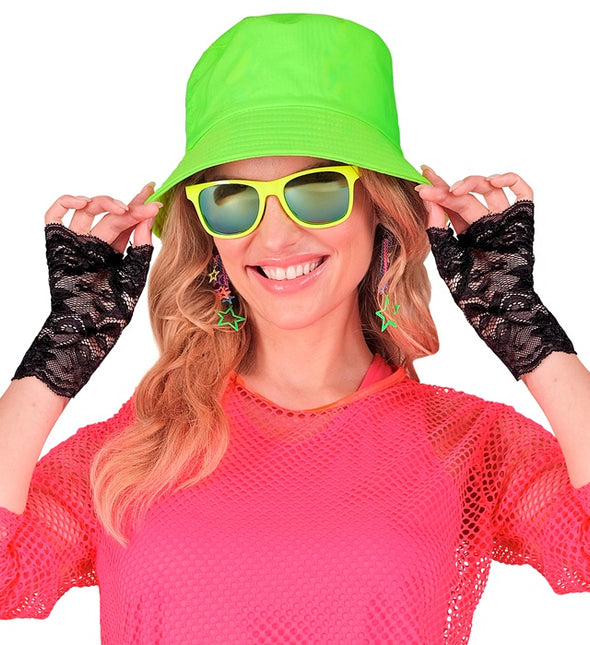 GUANTI IN PIZZO NERO