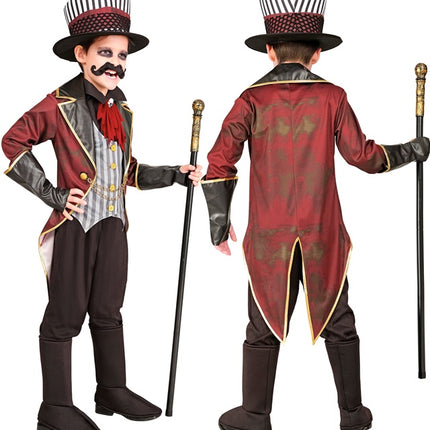 Costume da direttore del circo sinistro per bambini