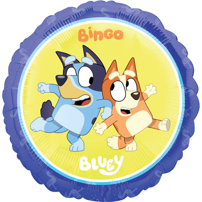 Palloncino ad elio Bluey vuoto 45 cm