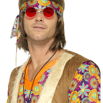 Occhiali Hippie Rossi