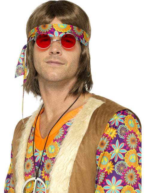 Occhiali Hippie Rossi