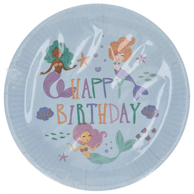 Piatti di Buon Compleanno Sirena