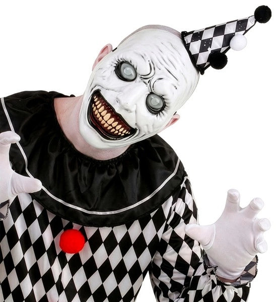 Maschera da mostro di Halloween con occhi sporgenti