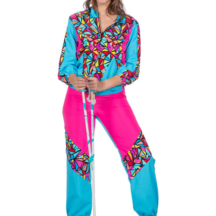 Tuta da sci neon da donna