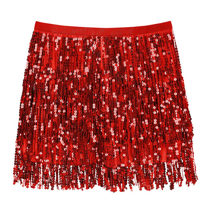 Mini gonna Sparkle - Rosso (M/L)