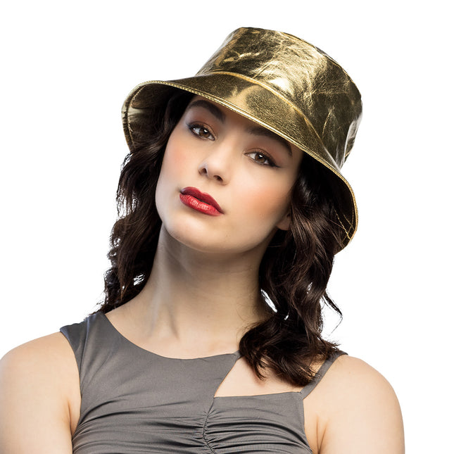 Cappello a secchiello Glimmer oro