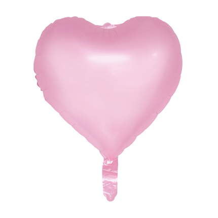 Palloncino a elio San Valentino rosa pastello vuoto 45 cm