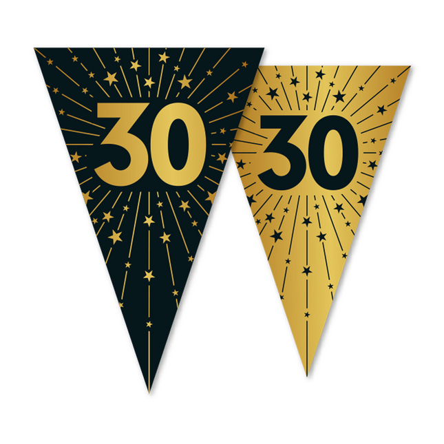 Ghirlanda 30 Anni Oro Nero 10m