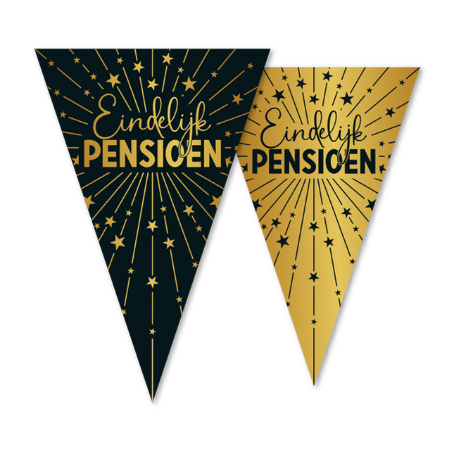 Ghirlanda per pensionati oro nero 10m