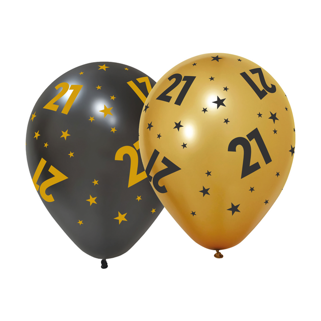 Palloncini 21 anni 31cm 6pz