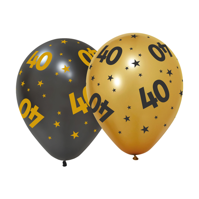 Palloncini 40 anni 31cm 6pz