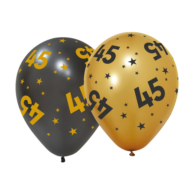 Palloncini 45 anni 31cm 6pz