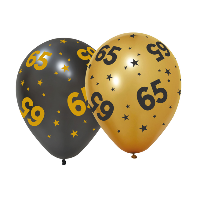 Palloncini 65 anni 31cm 6pz