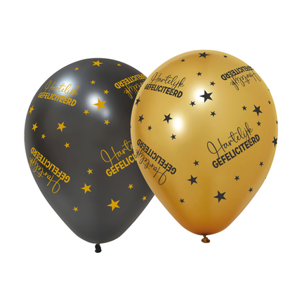 Palloncini Happy Birthday 31cm 6pz