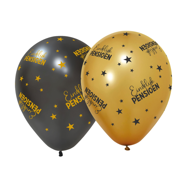 Palloncini per il pensionamento 31cm 6pz