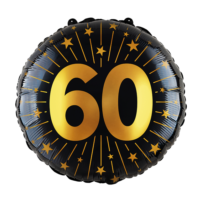 Foilballoon 18" - '60' Festeggiamenti d'oro
