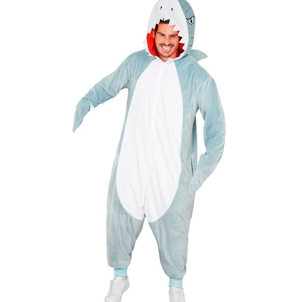 Tuta squalo con cappuccio